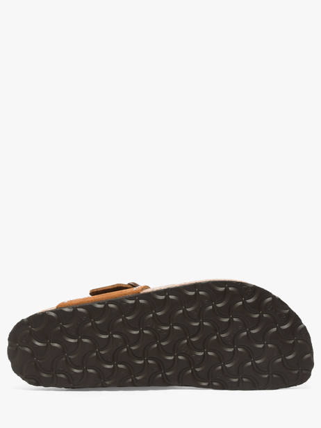 Mules En Cuir Birkenstock Marron women 1031733 vue secondaire 5