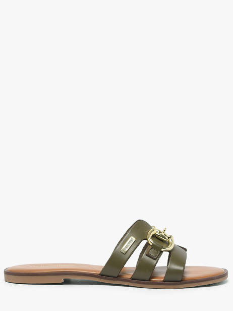 Mules Hamia En Cuir Les tropeziennes Vert women HAMIA