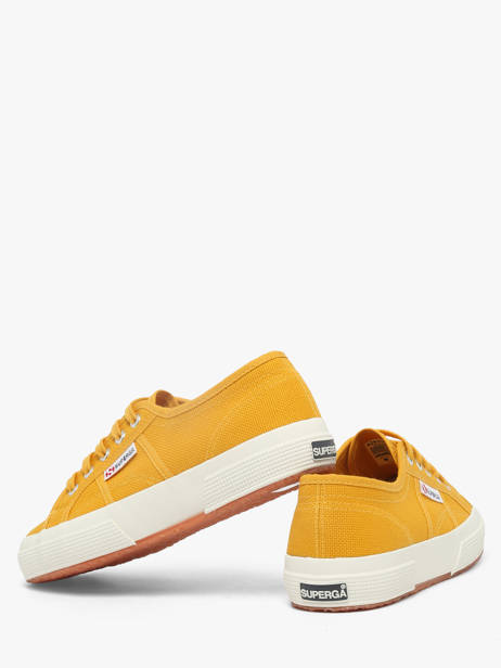 Sneakers Superga Jaune accessoires 10AYS vue secondaire 2
