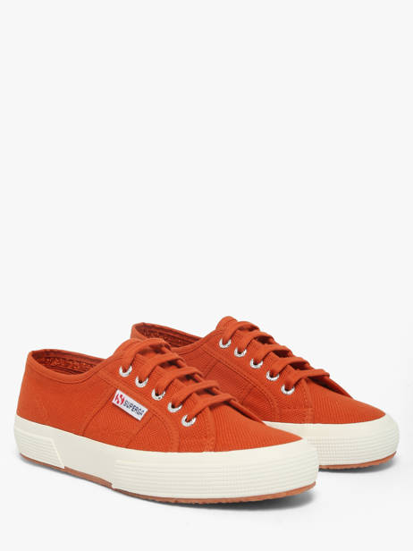 Sneakers Superga Orange accessoires 10AYU vue secondaire 1