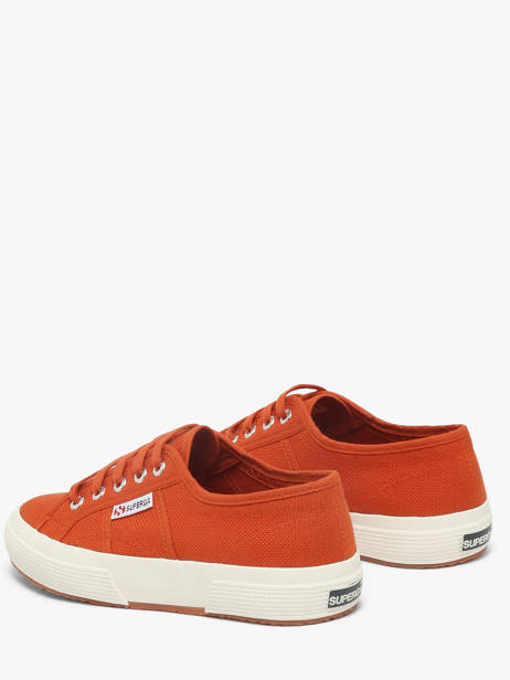 Sneakers Superga Orange accessoires 10AYU vue secondaire 2