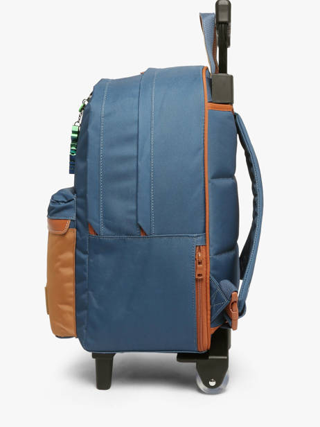 Sac A Dos à Roulettes 2 Compartiments Tann's Bleu les fantaisies g 73128 vue secondaire 2