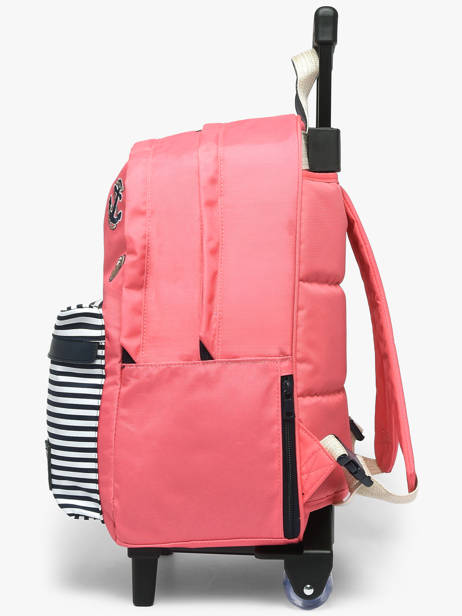 Sac A Dos à Roulettes 2 Compartiments Tann's Rose les fantaisies f 73213 vue secondaire 2