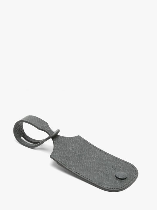 Longchamp Porte-clés cuir pliage one Etui passeport Argent