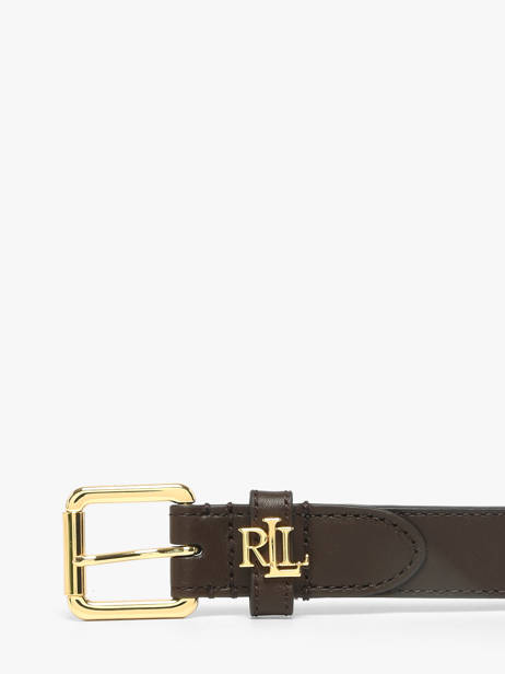 Ceinture Lauren ralph lauren Marron elmswood 12968763 vue secondaire 1