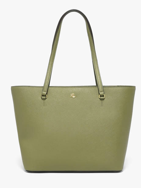 Sac Porté épaule Medium Karly Cuir Lauren ralph lauren Vert karly 31924351