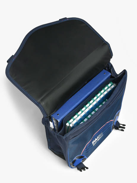 Cartable à Roulettes 2 Compartiments Paris st germain Bleu psg 26AP203K vue secondaire 3