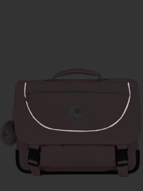Satchel 2 Compartments Kipling Pink back to school 12074 other view 6
