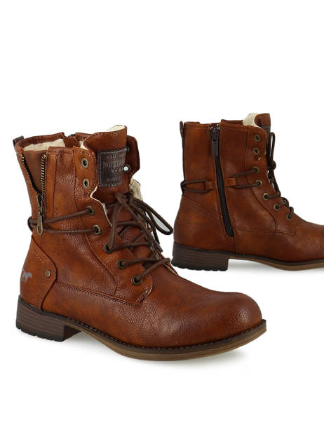 Bottines Mustang Marron accessoires 1139630 vue secondaire 3