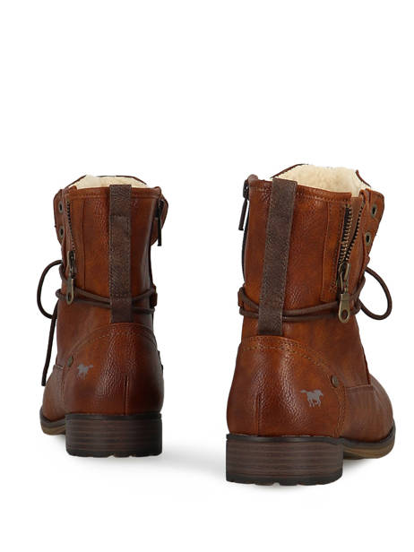 Bottines Mustang Marron accessoires 1139630 vue secondaire 4