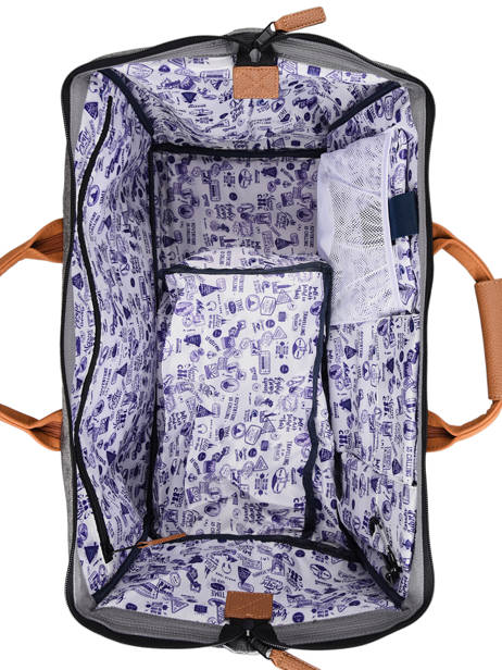 Sac De Voyage Duffle Bag Cabaia Gris travel DUFF vue secondaire 5