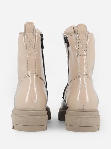 Boots En Cuir Mjus Beige accessoires M79258 vue secondaire 4