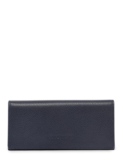 Longchamp Le foulonné Wallet Blue