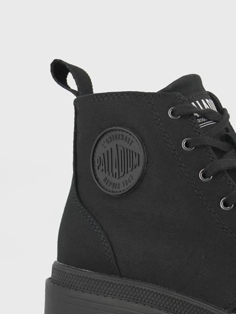 Boots Pallabase Twill Palladium Noir accessoires 96907008 vue secondaire 1