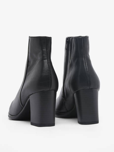 Bottines à Talon En Cuir En Cuir Gabor Noir accessoires 57 vue secondaire 4