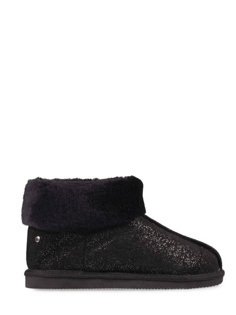 Chaussons Isotoner Noir accessoires 97307