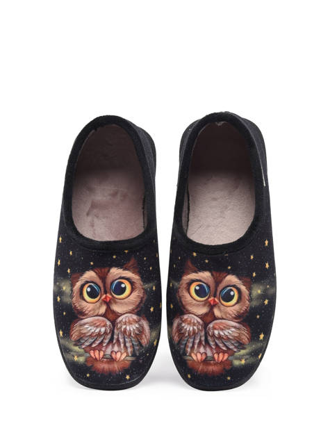 Chaussons La maison de l'espadrille Noir accessoires 5