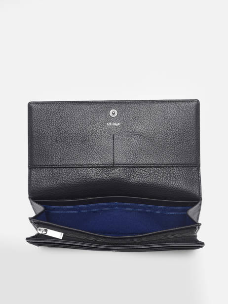 Leather Emilie Continental Wallet Le tanneur Black emily TEMI3615 other view 1