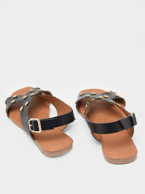 Sandales Kenna En Cuir Pieces Noir accessoires 17136367 vue secondaire 3