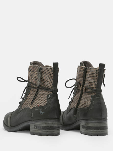 Bottines Mustang Noir accessoires 1229510 vue secondaire 4