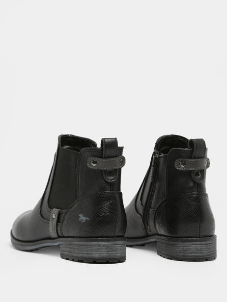 Bottines Mustang Noir accessoires 1265522 vue secondaire 3